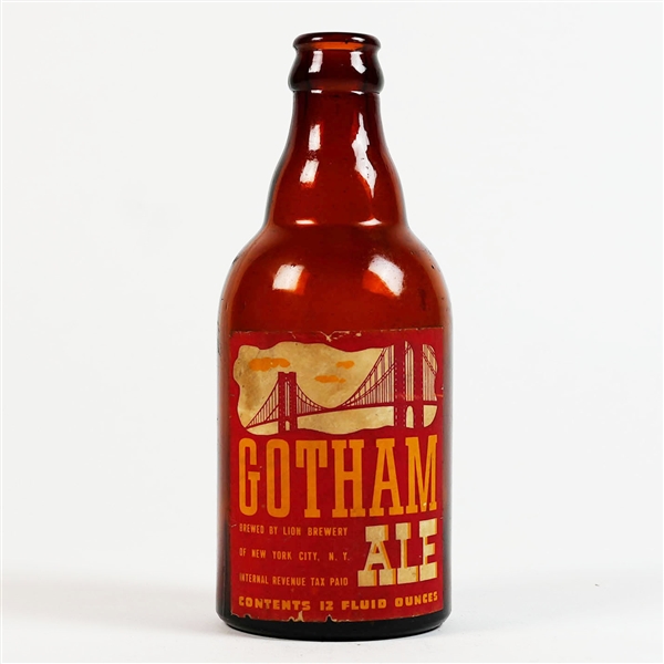 Gotham Ale Steinie Bottle