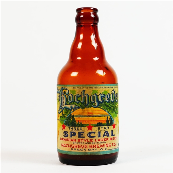 Hochgreve Three Star Special Bavarian Style Lager Steinie Bottle