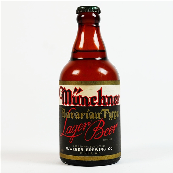 Munchner Bavarian Type Lager Beer Steinie Bottle EXCELLENT