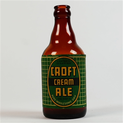 Croft Cream Ale Pure Wholesome Dry Bottle SCARCE