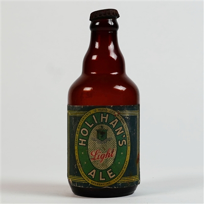 Holihans Light Ale Steinie Bottle SCARCE