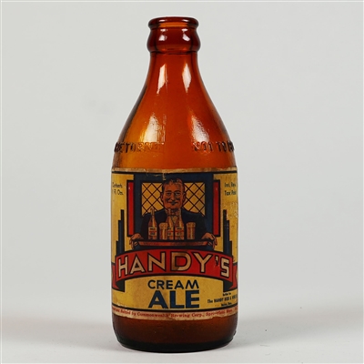 Handys Cream Ale Stubby Bottle TOUGH