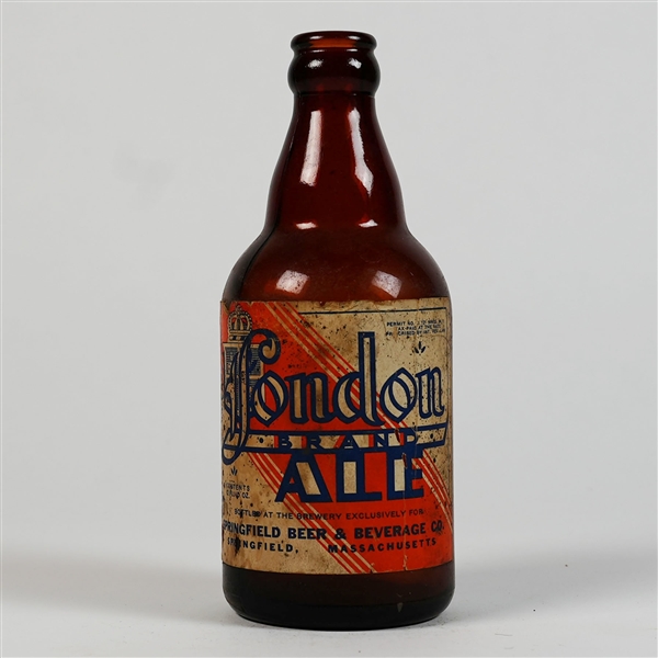 London Brand Ale Orange Label Bottle RARE