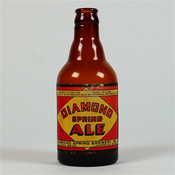 Diamond Spring Ale Steinie Bottle SHARP