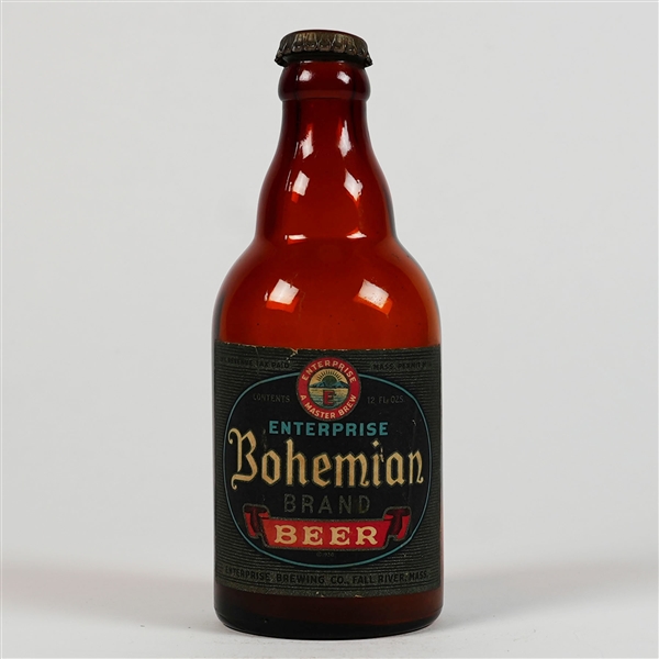 Enterprise Bohemian Brand Beer Steinie Bottle CLEAN