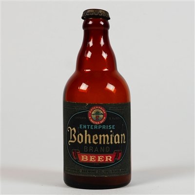 Enterprise Bohemian Brand Beer Steinie Bottle CLEAN