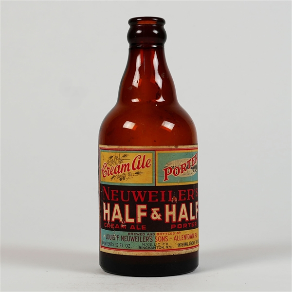 Neuweilers Half Half Cream Ale Porter Steinie Bottle