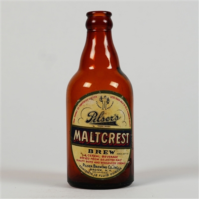 Maltcrest Pilsers BREW Cereal Beverage Bottle