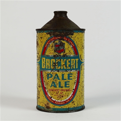 Brockert Pale Ale Quart Cone Top Can 204-3 RARE