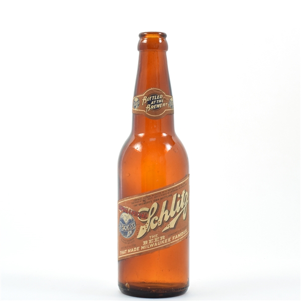 Schlitz Beer 1930s Bottle REPEAL SPECIAL CLEAN