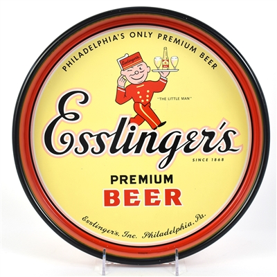 Esslingers Beer 1940s Serving Tray EXCELLENT