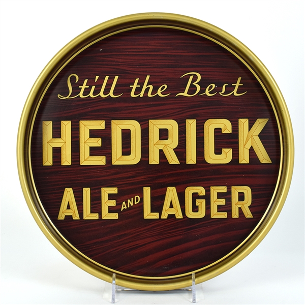 Hedrick Ale-Lager 1940s Serving Tray MINTY