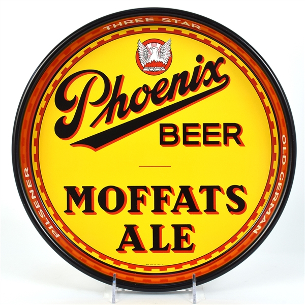 Phoenix Beer Moffats Ale 1940s Serving Tray GORGEOUS