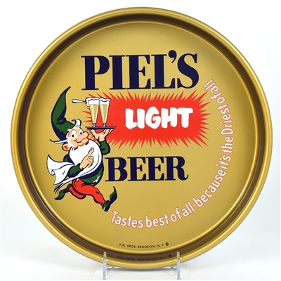 Piels Light Beer 1950s 13-Inch Serving Tray ELF NEAR MINT