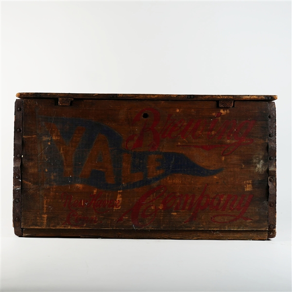 Yale Brewing Company Pre-prohibition Wooden Crate