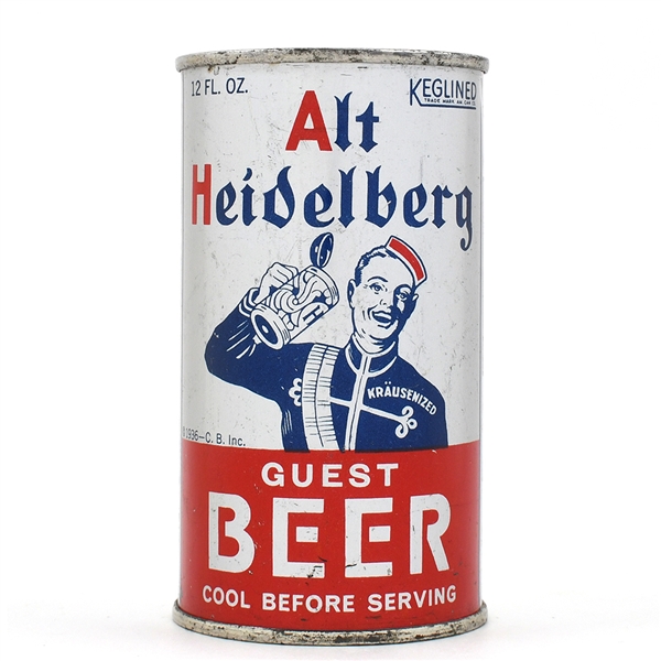 Alt Heidelberg Beer Instructional Flat Top 30-14 USBCOI 25