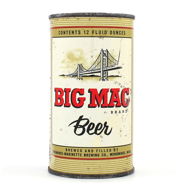 Big Mac Beer Flat Top 37-7