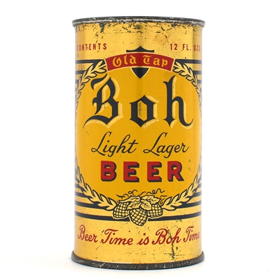 Boh Beer Flat Top 40-10 TOUGH CLEAN