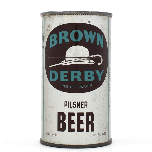 Brown Derby Beer Instructional Flat Top RAINIER 42-18 USBCOI 132