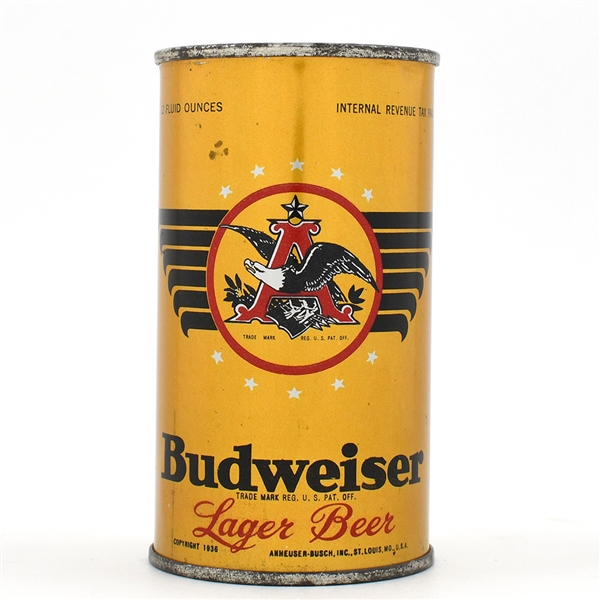 Budweiser Beer Instructional Flat Top SEMI-METALLIC L43-35 USBCOI 148