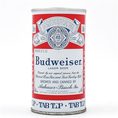 Budweiser Beer Pull Tab  TOP COLUMBUS TOUGH