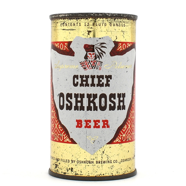 Chief Oshkosh Beer Flat Top 49-24