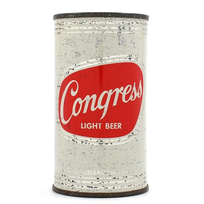 Congress Beer Flat Top DULL SILVER 51-4