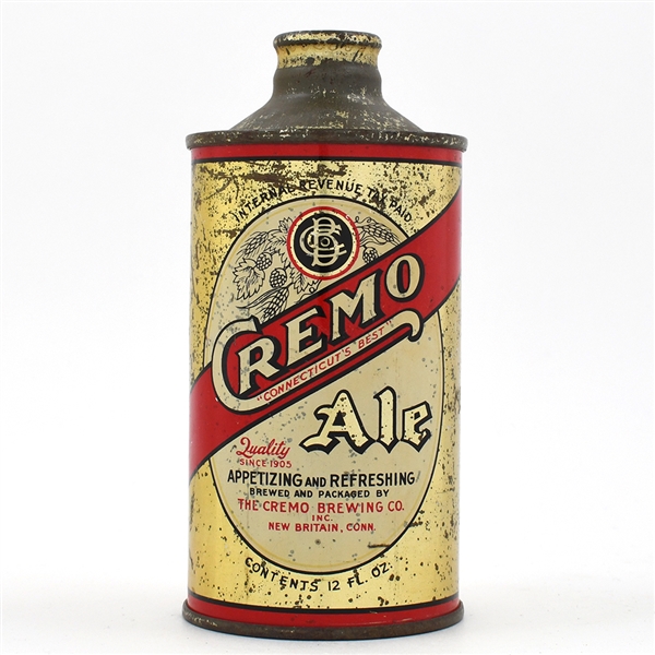 Cremo Ale Cone Top APPETIZING 158-16 SCARCE