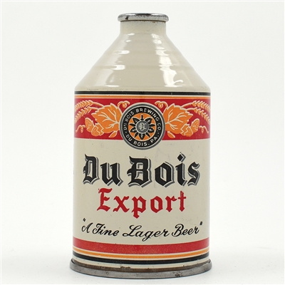 Du Bois Export Beer Crowntainer WHITE UNLISTED L193-5