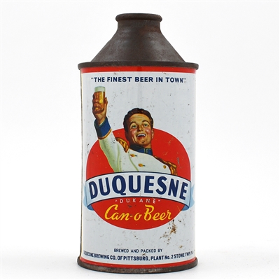 Duquesne Beer Cone Top 160-1