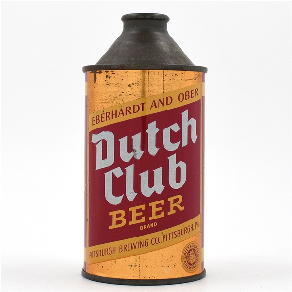 Dutch Club Beer Cone Top NON-IRTP 160-8 CLEAN