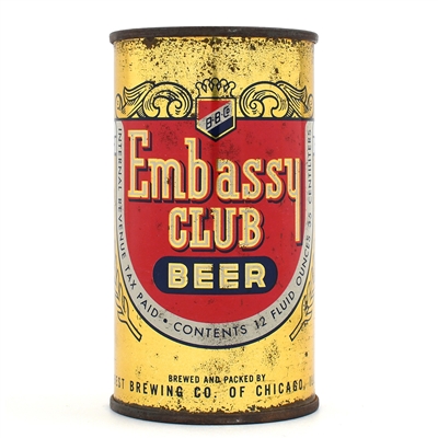 Embassy Club Beer Flat Top IRTP BEST 59-31