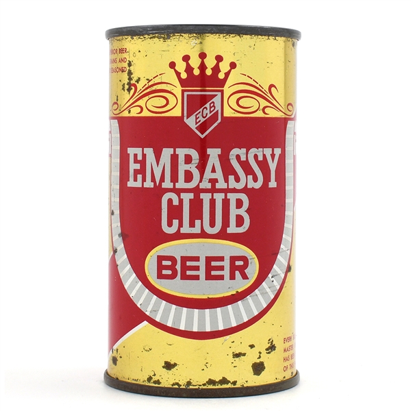 Embassy Club Beer Flat Top METROPOLIS 59-35