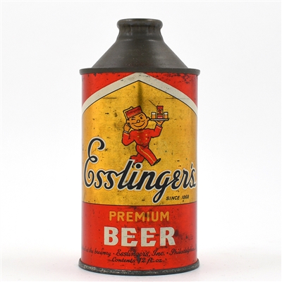 Esslingers Beer Flat Bottom Cone Top NON-IRTP TOUGH 161-17