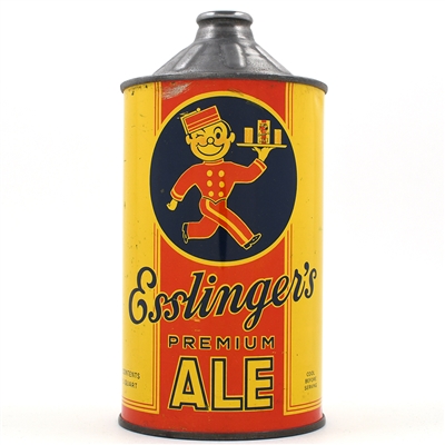 Esslingers Premium Ale Quart Cone Top KEGLINED 208-10