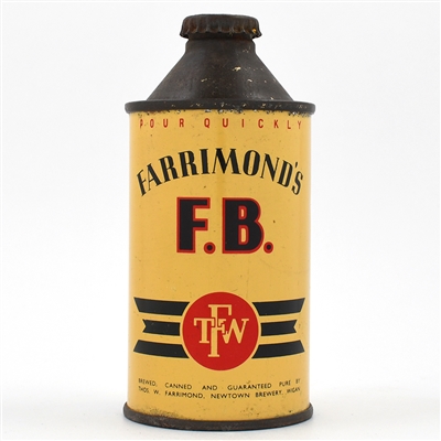 Farrimonds FB Beer English Cone Top