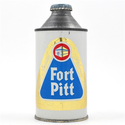 Fort Pitt Beer Cone Top 163-15 CLEAN