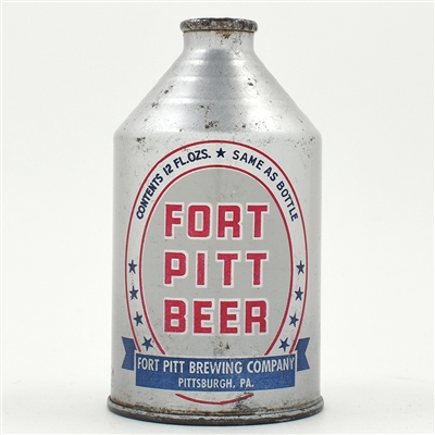 Fort Pitt Beer Crowntainer 194-9 NICE