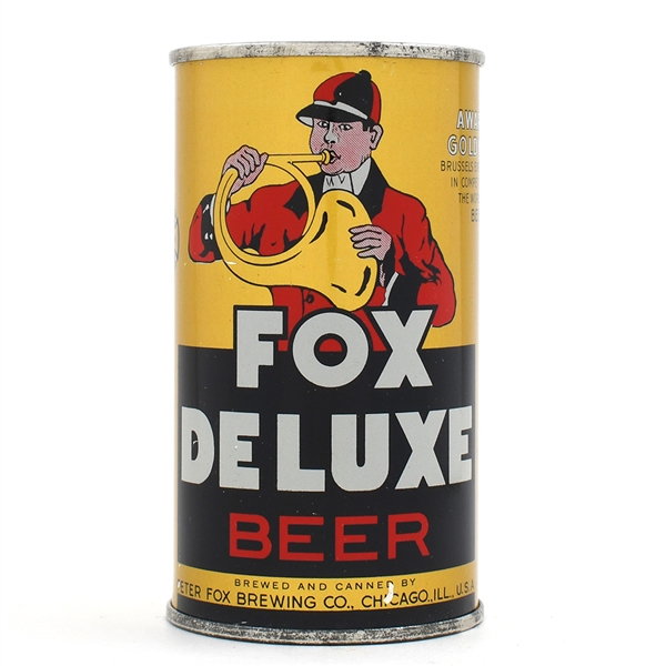 Fox De Luxe Beer Instructional Flat Top CHICAGO GORGEOUS 65-2 USBCOI 301