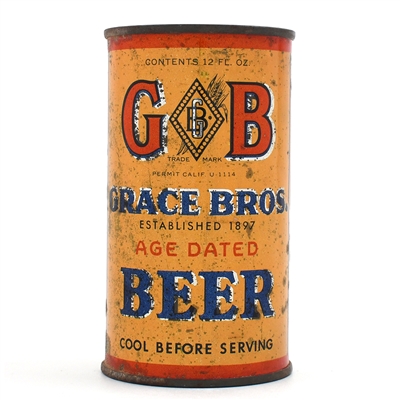 GB Grace Bros Beer Instructional Flat Top 67-32 USBCOI 313