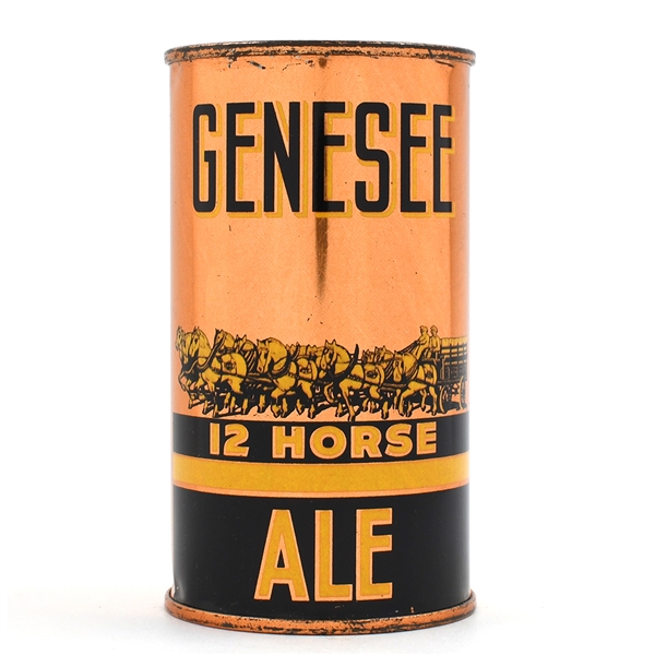 Genesee 12 Horse Ale Instructional Flat Top OTHERS PENDING 68-17 USBCOI 321