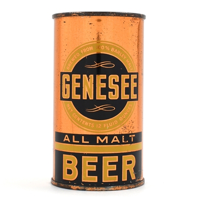 Genesee All Malt Beer Instructional Flat Top 68-28 USBCOI 332