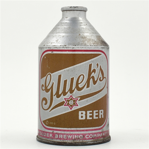 Glueks Beer Crowntainer MORE THAN 4% UNLISTED