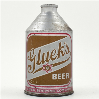 Glueks Beer Crowntainer MORE THAN 4% UNLISTED