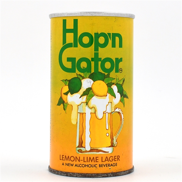 Hop n Gator Lemon-Lime Beer Pull Tab 77-13 FLORIDA LID