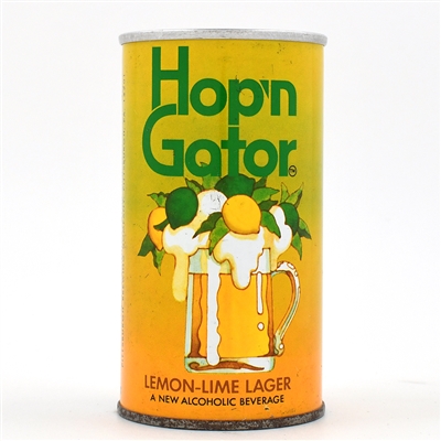 Hop n Gator Lemon-Lime Beer Pull Tab 77-13 FLORIDA LID