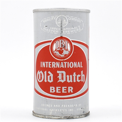 International Old Dutch Beer Zip Top 78-27