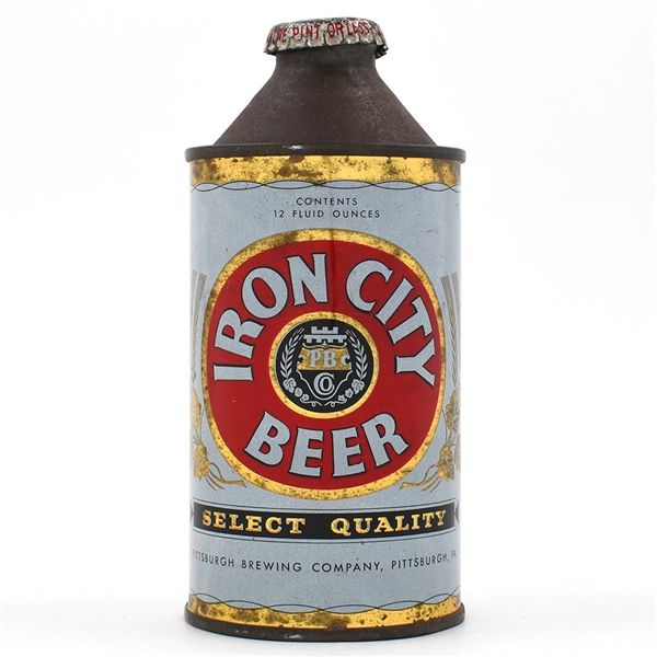 Iron City Beer Cone Top NON-IRTP 170-1