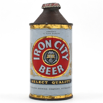 Iron City Beer Cone Top NON-IRTP 170-1