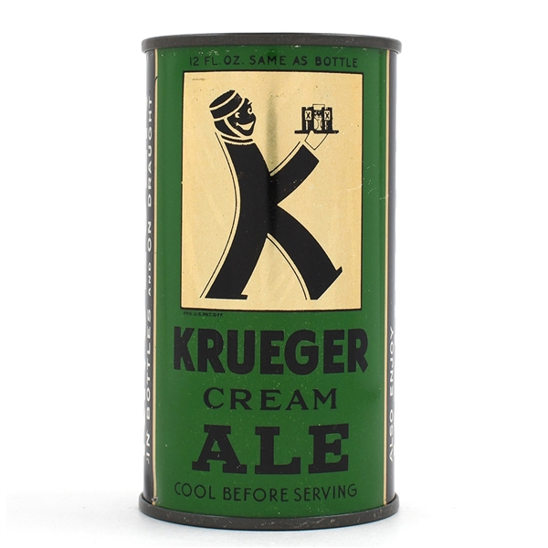 Krueger Ale Instructional Flat Top CRISP 89-28 USBCOI 468